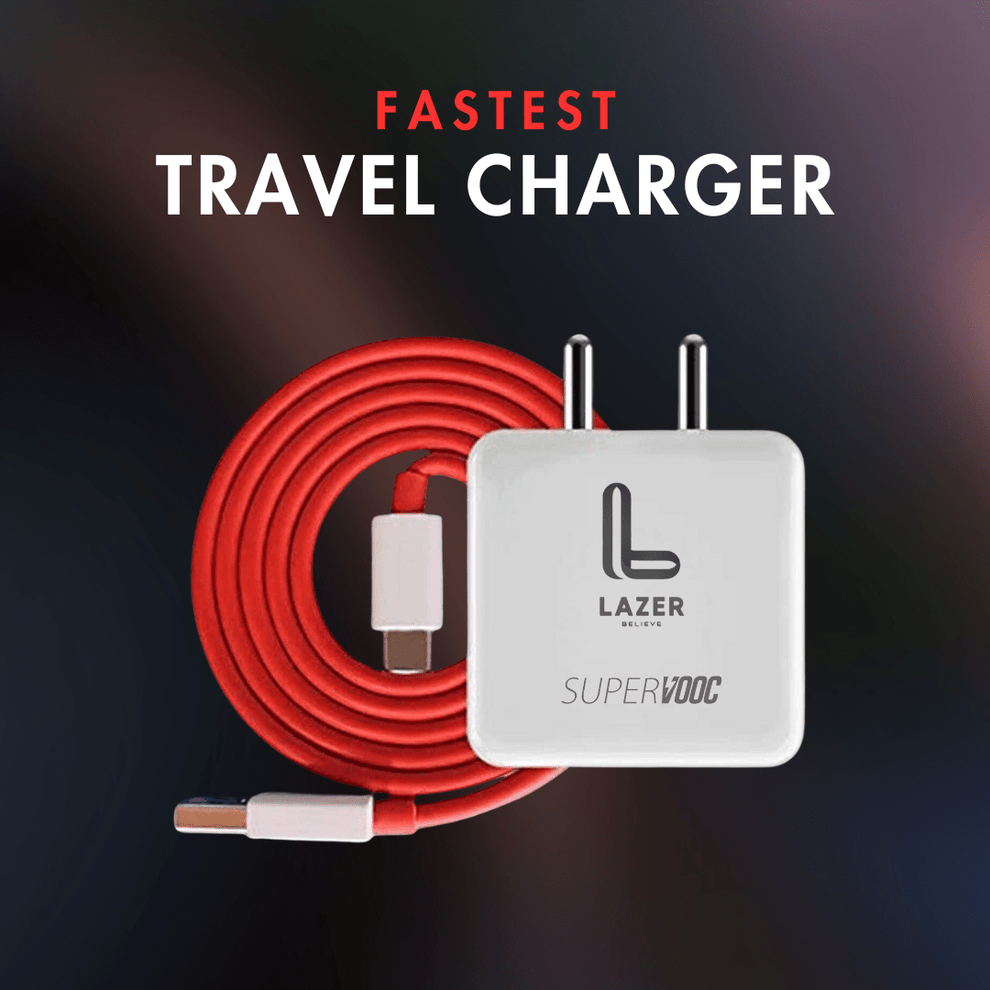 Lazer Type C 15v Fast Charging Charger with Cable