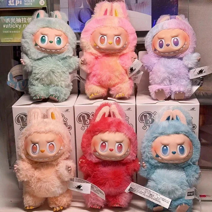 Labubu V3 Monsters Big into Energy Series-Vinyl Plush Pendant Blind Box, Blind Box Figures, Random Design Action Figures Collectible Toys Home Decorations, Single Box (1Pc)